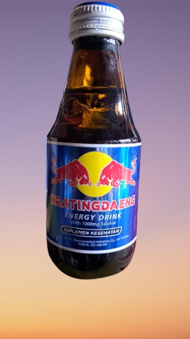 Red Bull Kratingdaeng – 24 x 250ml Cans (Original Thai Energy Drink)